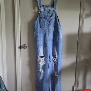 Denim Overalls